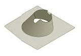 ProTech Systems FasNSeal FSVPF3 3' Variable Pitch Roof Flashing (8.7' height x 3' diameter) (300922)