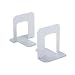 Standard Economy Metal Bookends, Gray Enamel