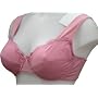 Unpadded Underwired Cotton Lined Bra Mid-Pink