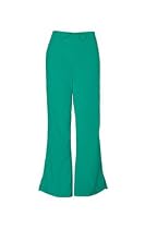 Cherokee Workwear Scrubs 4101 Tall Low Rise Flare Leg Scrub Pant (Surgical Green, XX-Large Tall)