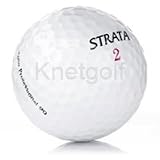 60 MINT STRATA TOUR PRO USED GOLF BALLS + FREE TEES by