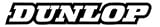 Factory Effex Fork & Swingarm Stickers-Dunlop (Pair) White 1.75 x 10.5 02-7069