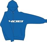 SHOEI LOGO ZIP HOODY BLUE SIZE:MED