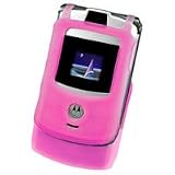 Zippy Case Motorola RAZR V3 / V3m / V3i / V3t / V3e / V3r / V3a V3c Hot Pink Tight Skin