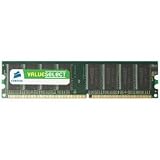 CORSAIR Value Select 1GB PC-3200 400MHz 184-pin DDR CL3 Dual Channel Desktop Memory