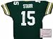 Bart Starr Green Bay Packers NFL Hand Signed Authentic Style Home Green Football Jersey