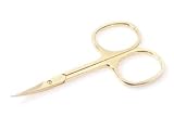 Malteser Gold Plated Cuticle Scissors. Made in Solingen, Germany