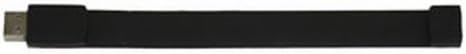 Silicone Bracelet USB Flash Memory Drive (32GB, Black)