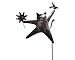 Blue HandWorks Dancing Cat Large