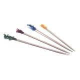 Libertyware PIC-F4 Assorted Colors 4 Frill Pick (04-0252) Category: Toothpicks