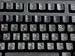 IBM PRO Hebrew Keyboard PS/2 Black 104 Key w/ White English &amp; Gold Hebrew Letters - 40K9446