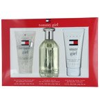 TOMMY GIRL by Tommy Hilfiger Gift Set for WOMEN: SET-COLOGNE SPRAY 3.4 OZ & BODY WASH 2.5 OZ & SPARKLING FERAGRANCE GEL 2.5 OZ