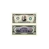 Novelty & Fake Money Benjamin Harrison Million Dollar Bill (pack Of 100) Pack of 100 pcs