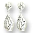 High-Polished Sterling Silver Earrings