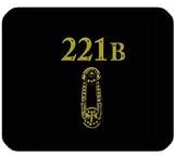 Sherlock Holmes Custom Rectangle Rubber Mouse Pad Oblong Gaming Mousepad in 220mm*180mm*3mm
