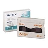 Sony AIT-3 Dual Life Data Cartridge. Sony AIT-3 Dual-Life Data Cartridge, AIT3-100C, SDX3100C, with Microchip, 8MM, 100GB. Sony 59273-D