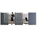 Quartet Premium Workstation Privacy Screen, 48 x 36 Inches, Aluminum Frame (WPS1000)