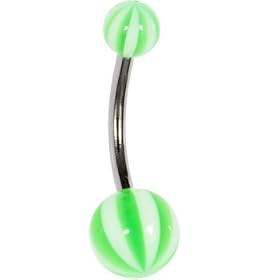 Sublime BEACH BALL Banana Belly Ring by 