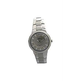 Armitron Mens Watch 20-1863GRY Analog Quartz Mineral Crystal Fold-Over Clasp Adjustable Bracelet New