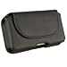 Radiance Brand Black Leather Case Horizontal for Dell Venue Pro and Free Antenna Booster.