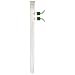 Chemglass CG-1213-03 Glass Style B Reflux Condenser, 250mm Jacket Length, 415mm Height, 24/40 Joint