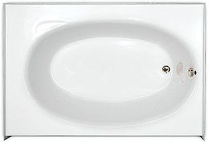 Buy Tub with apron by Hydro Systems - KON6018GTO in Bone (Builder Series Showers, Plumbing, Bathtubs Showers & Saunas, Showers, Modules & Installation Kits)