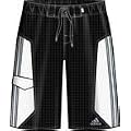 Adidas Herren Badeshorts 3S Colorblock Knee Length