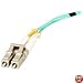 StarTech.com 10 Gb Aqua Multimode 50/125 Duplex LSZH Fiber Patch Cable LC - LC - 1m (A50FBLCLC1)