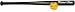 Baseball Set HOME RUN Baseballschl�ger mit Ball (pro St�ck)