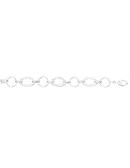 Sterling Silver Italian Fancy Bracelets Extra Long 8.25 AWSS-46-015825