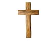 Olive Wood Cross (10"H)