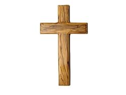 Olive Wood Cross (10"H)