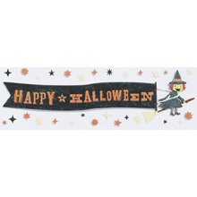 Martha Stewart Crafts Happy Halloween Banner Sticker
