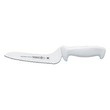 Mundial W5620-7E 7-Inch Offset- Serrated Edge Sandwich Knife, White