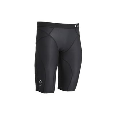 ゴールドウイン 機能下着 C3fit サポートハーフタイツ 3F10121 ブラック(K) L