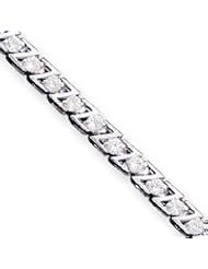 Sterling Silver CZ Bracelet