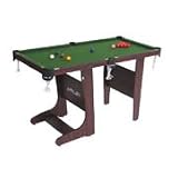 BCE 4ft 6 Folding Snooker Table with Free Pool Balls