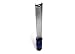 MICROPLANE 40220 "CLASSIC SERIES" ZESTER/GRATER WITH BLUE HANDLE - STAINLESS STEEL