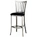 Delray Counter Stool (Metallic Champagne) (41.5" H x 19" W x 16.5" D)