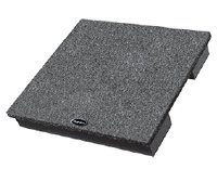 Auralex SubDude Subwoofer Isolation Risers; 1- 15x15x2 SubDude in Charcoal