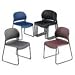 GuestStacker Chair, Charcoal with Black Finish Legs, 4 per Carton (HON403112T) Catego...
