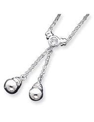 Sterling Silver CZ Necklace