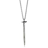 CHRISHABANA  Nailed Gunmetal-Plated Brass Necklace