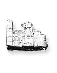 Sterling Silver Westminster Abbey Charm QC261"