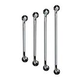 Drive Medical 36 Knurled Grab Bar, Retail, Chrome 3 Ea, 12136 3 Drive Medical 36 Knurled Grab Bar, Retail, Chrome 3 Ea, 12136 3