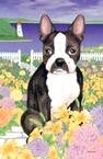 Boston Terrier Garden Flag2008