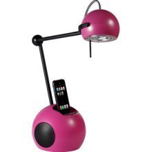 Checkolite International, Inc. iHL12-87 iHome Orbit 1 Light Pink Desk Lamp
