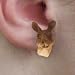 Zoo Animal - Kangaroo Figurine Jewelry - Earrings