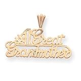 14k Number 1 Great Grandmother Charm