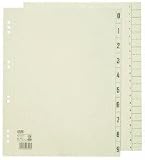 Produkt-Bild: Hamelin Papierbrands 06453 Trennblatt, Kraftkarton (RC), 230 g/qm, A4, 240 x 300 mm, chamois, 100er Packung